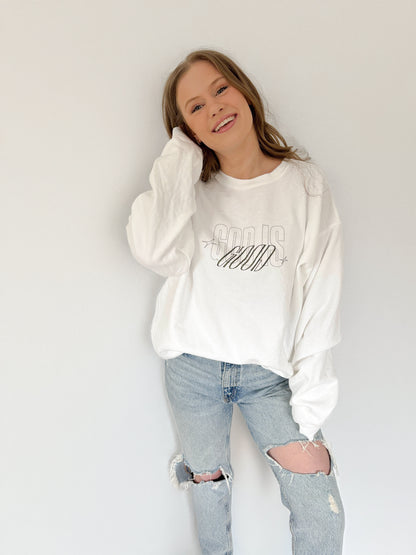 God is Good Crewneck Sweatshirt